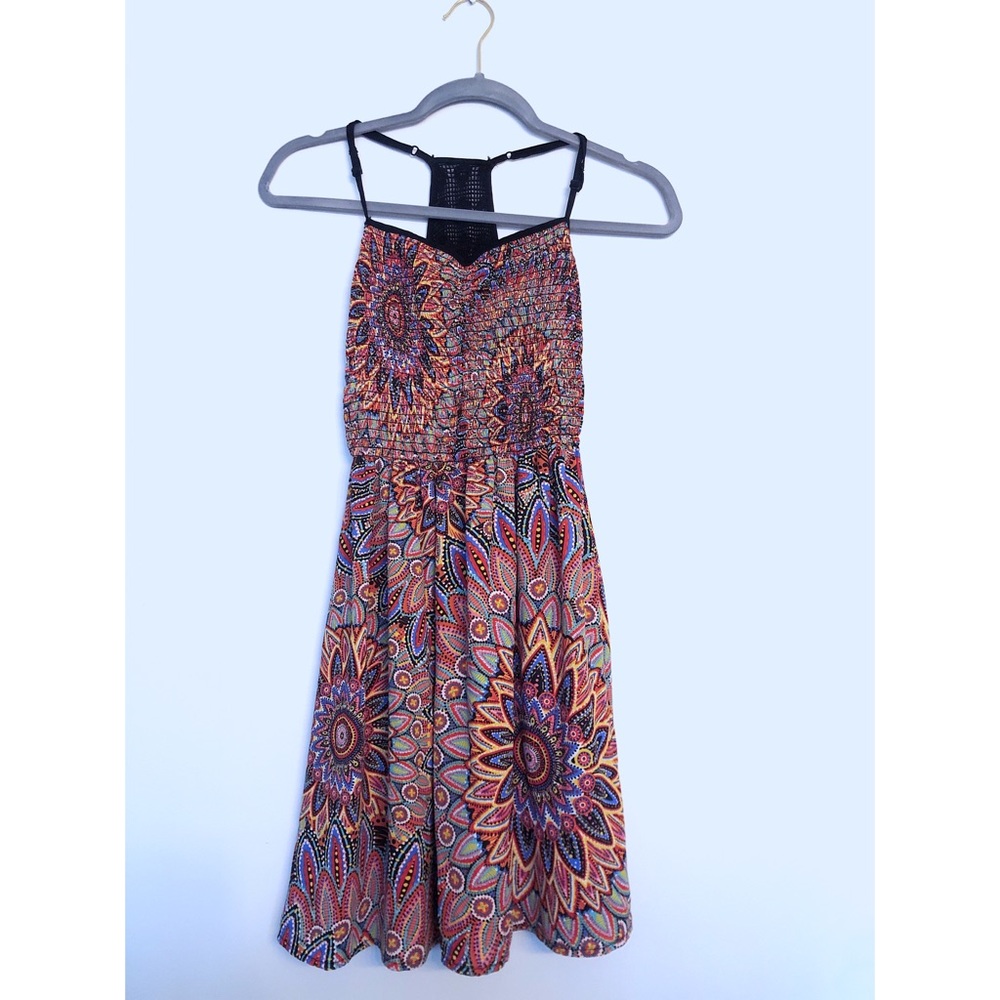 Multi Color Flowy Dress - Picture 2 of 2